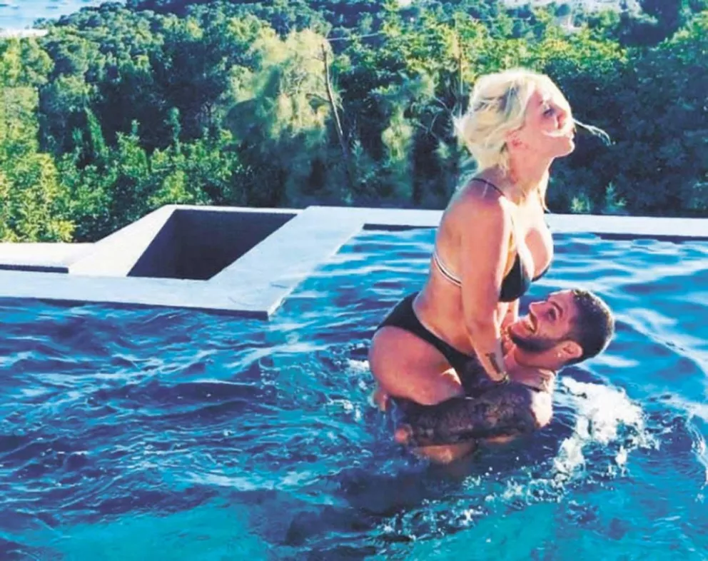 Wanda e Icardi, divertidos en sus vacaciones en Ibiza