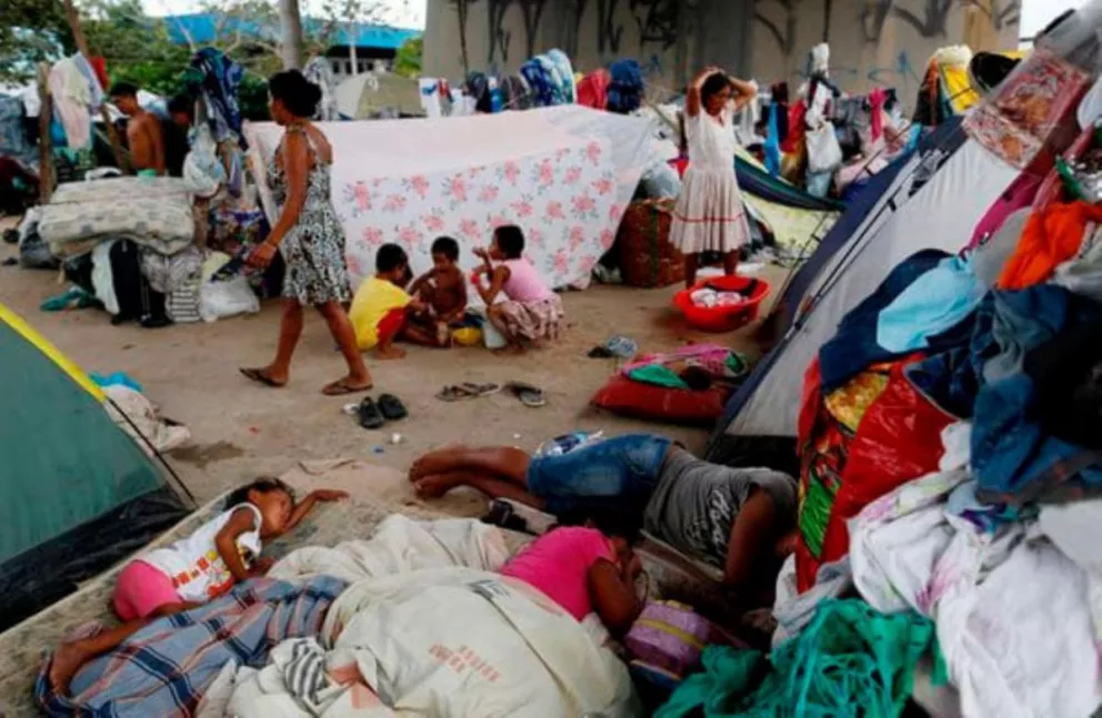 Alerta humanitaria por venezolanos en la frontera de Brasil