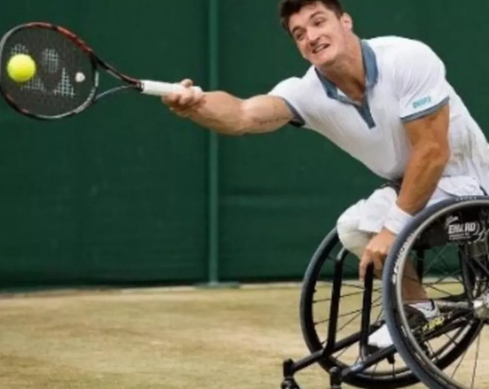 Tenis adaptado: Gustavo Fernández se clasificó a la final de Wimbledon