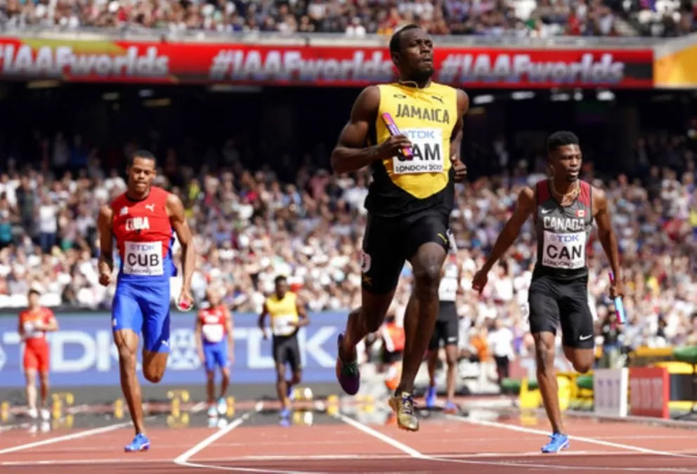 Jamaica clasificó a la final de la posta 4x100 y Bolt tendrá su última carrera esta tarde