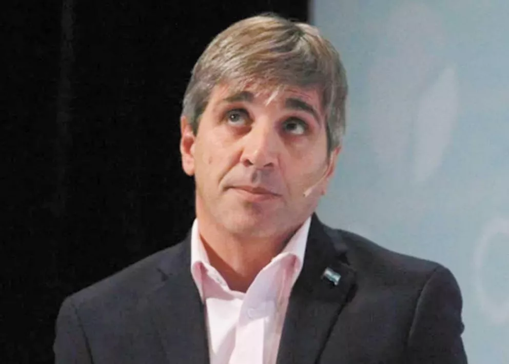 Luis Caputo, ministro de Finanzas.