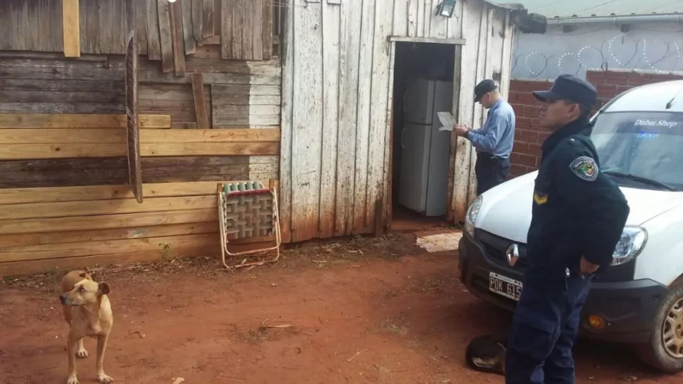 Detectan 'aguantadero' de motos robadas en la casa de un malviviente detenido In Fraganti en Iguazú