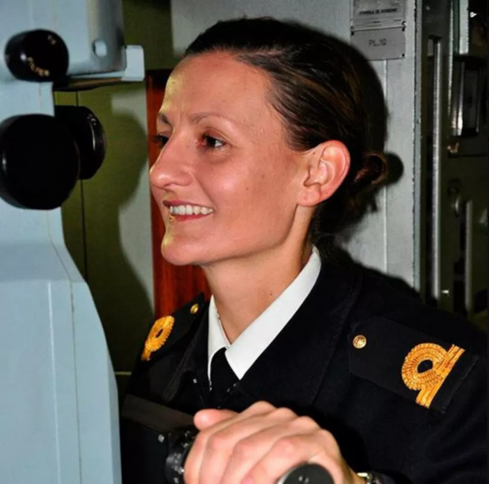 Misionera en el ARA San Juan: Eliana, la primera submarinista argentina
