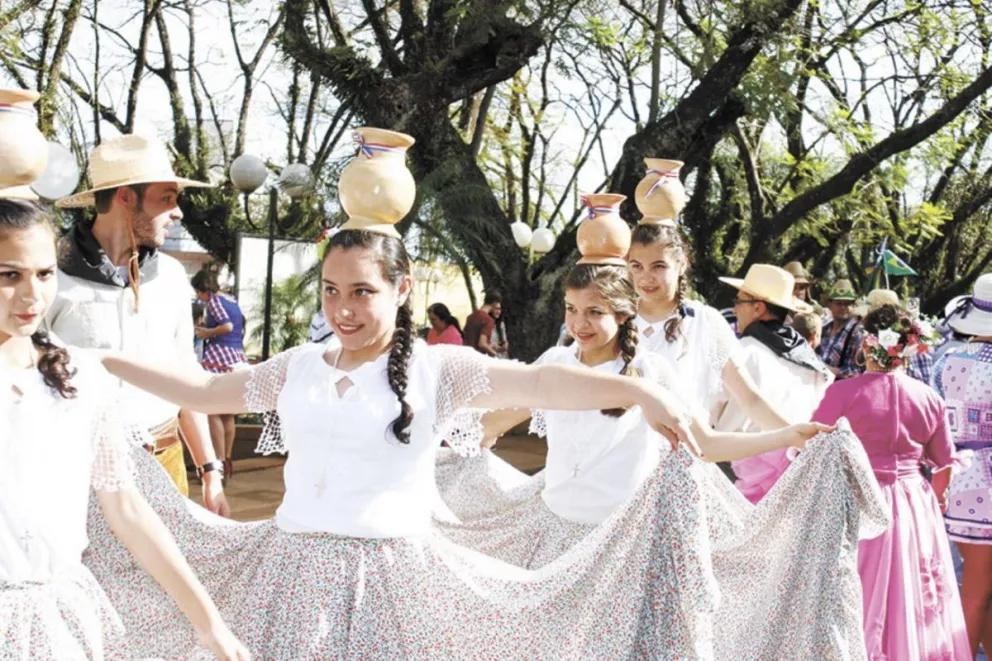 Desde hoy, Oberá se llena de color con la Fiesta Nacional del Inmigrante