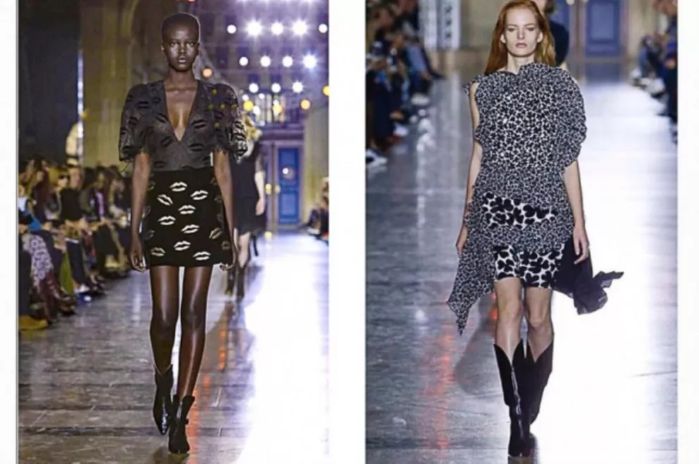 Givenchy sedujo y Balenciaga sorprendió en la pasarela parisina