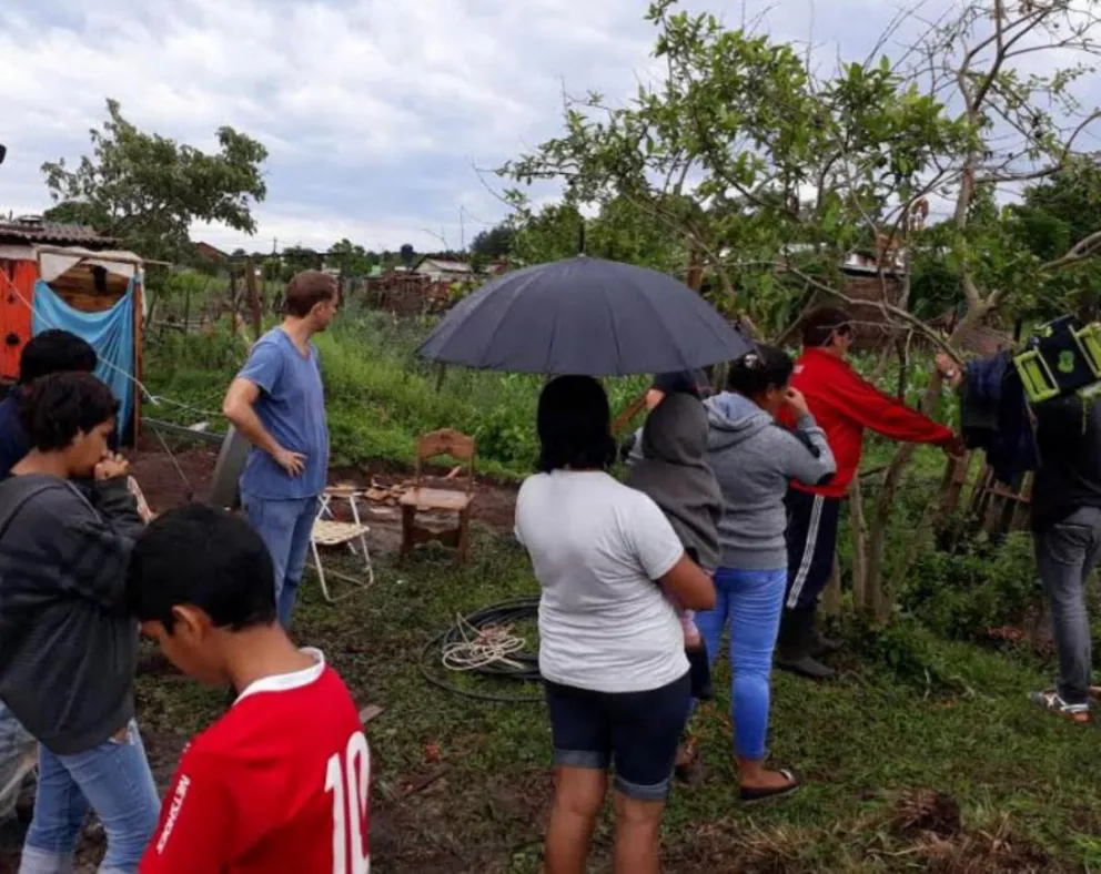 Desarrollo Social asistió a más 100 familias afectadas por el temporal