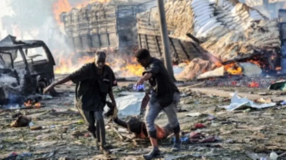 Ya son 276 los muertos por el atentado con camiones bomba en Somalia