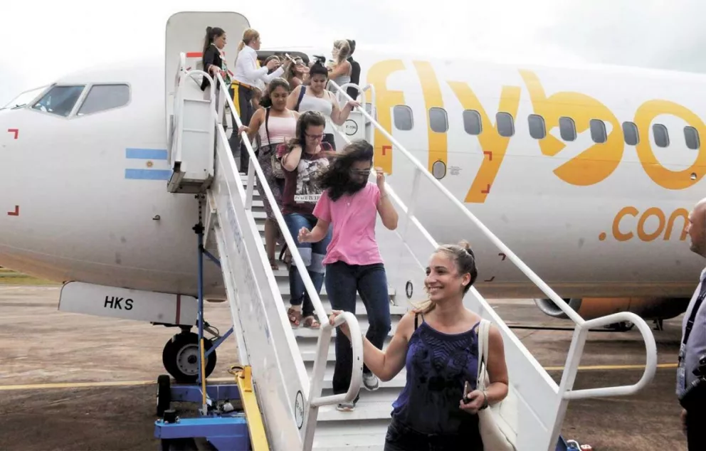 Iguazú recibirá este viernes el primer vuelo de FlyBondi 
