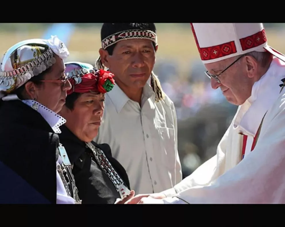 El Papa en Chile: "No se puede pedir reconocimiento aniquilando al otro"