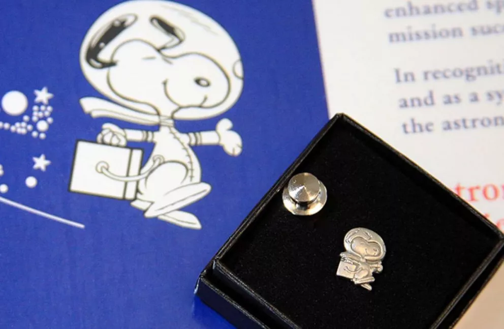 El Snoopy de Plata con el que los astronautas de la NASA son premiados