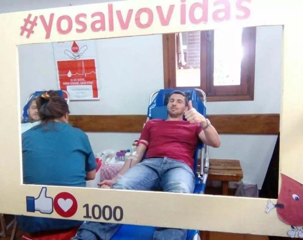 Este domingo se realizará una colecta de sangre en Iguazú