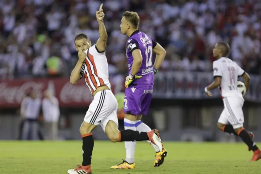 River y Godoy Cruz empataron en el Monumental por la Superliga