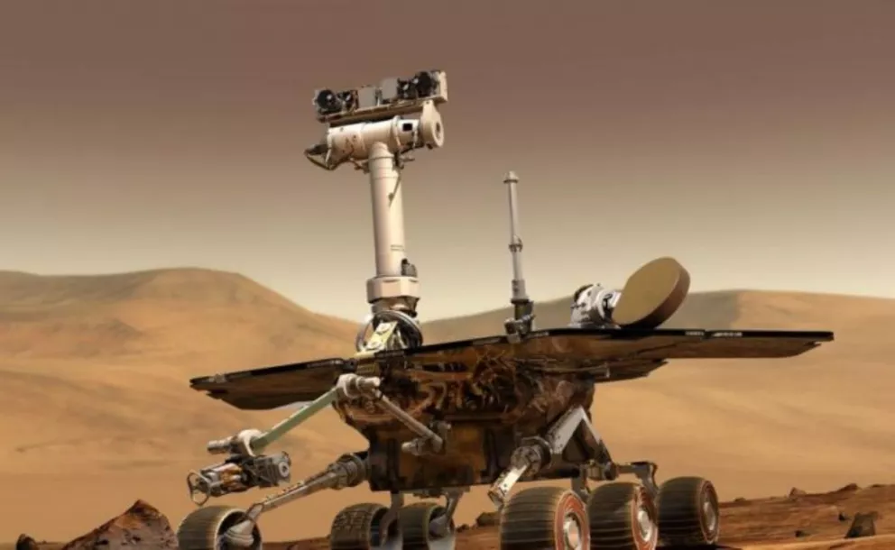 El robot Opportunity de la NASA cumple 5.000 días en Marte