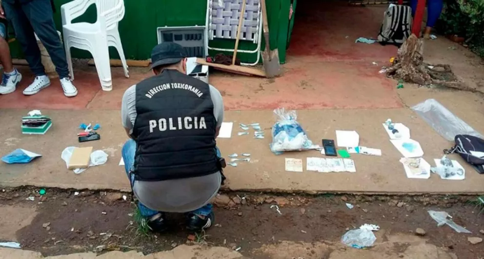 Semestre récord en desarticulación de kioscos de drogas en Posadas 