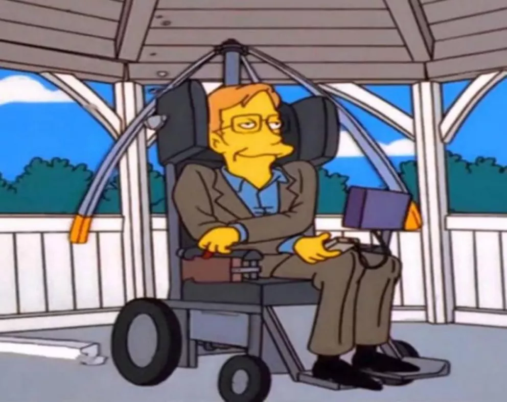 Stephen Hawking: sus apariciones en Los Simpson y otras series de TV