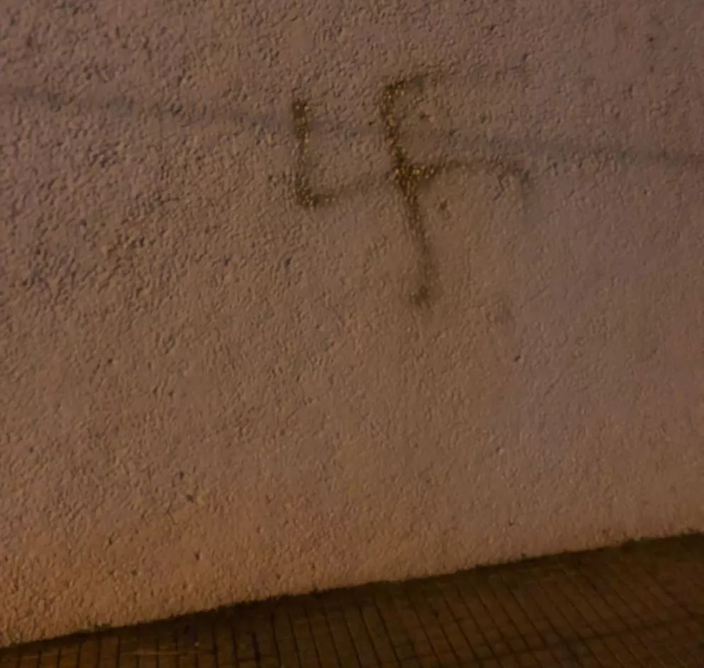 Repudian vandalismo en la sede de la Comunidad Israelita 