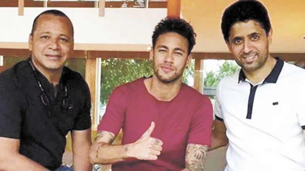 Neymar recibió a su ‘jefe’ en Río