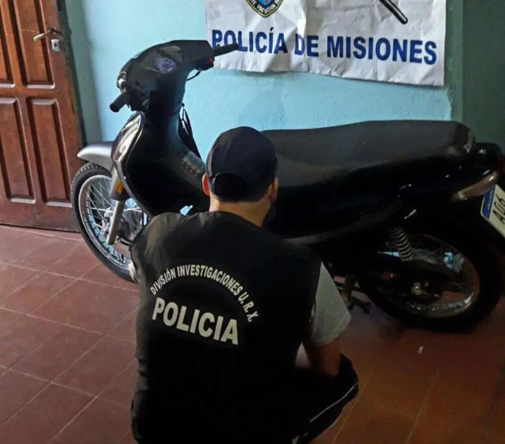 La Policía frustró la venta de una moto robada en Posadas
