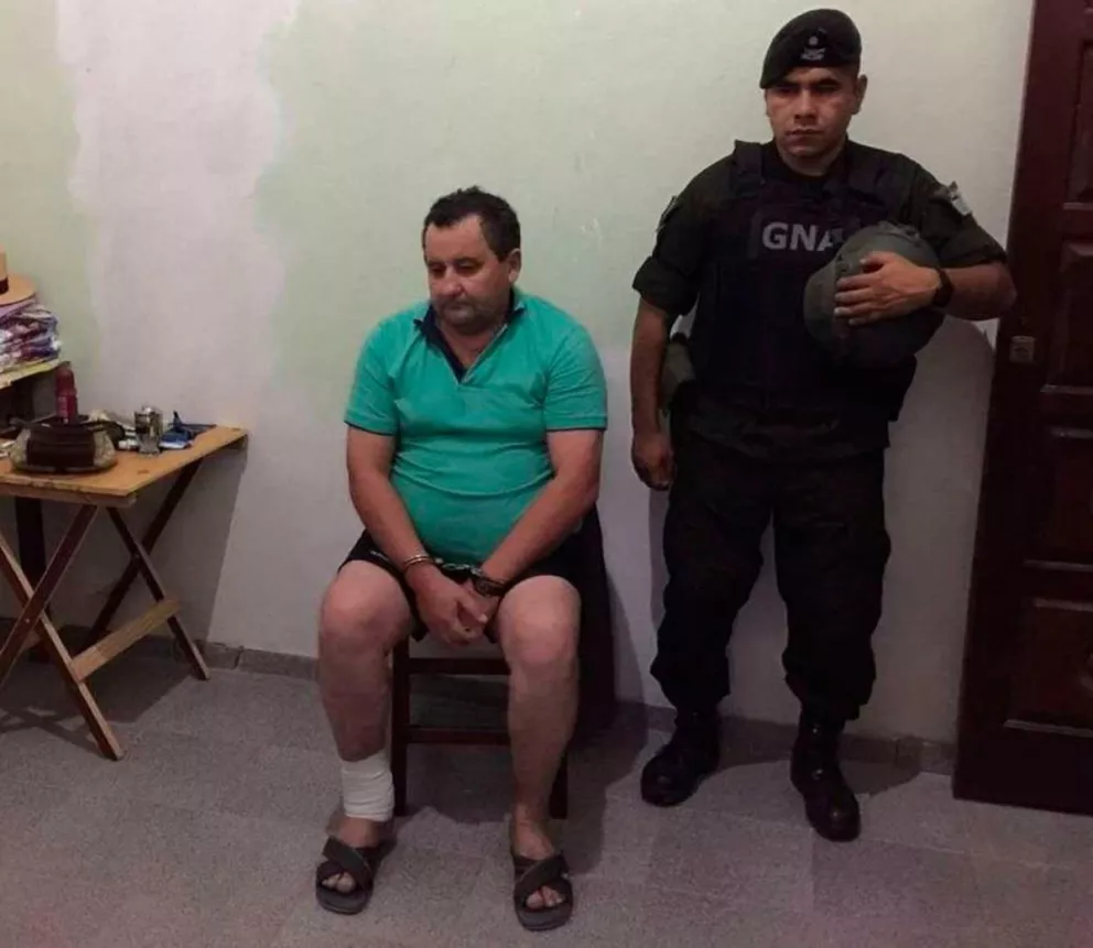Terán fue detenido en el marco de casi 40 allanamientos en Itatí.
