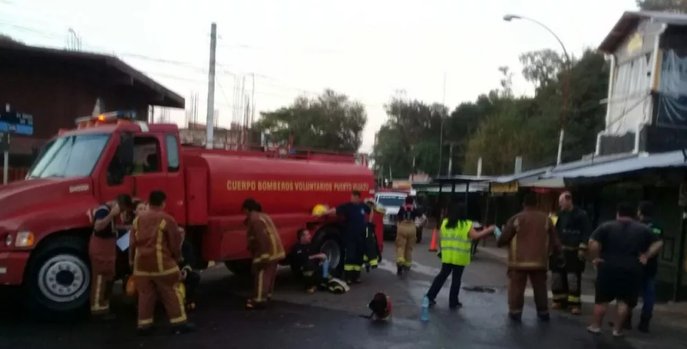 Puerto Iguazú: Bomberos evitaron incendio general en la Ferinha