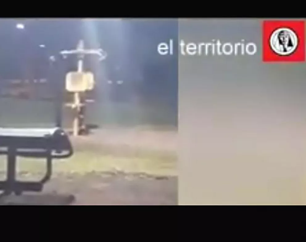 Miedo en Montecarlo por video viral en el que un espíritu "hace ejercicio"