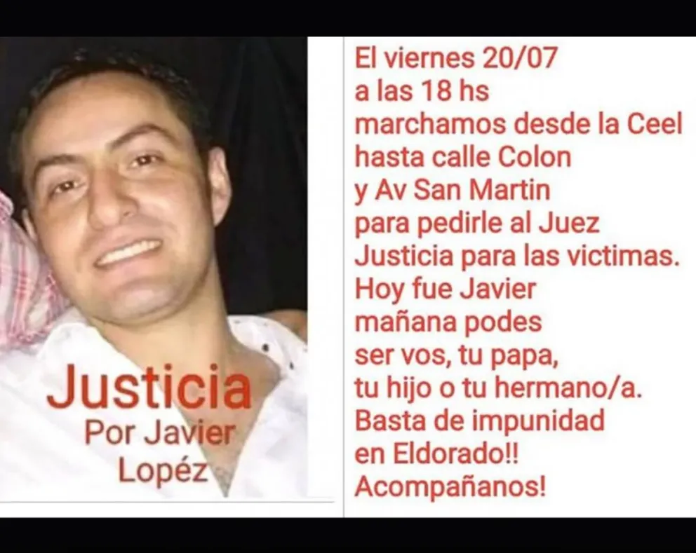 Desde la organización buscan generar conciencia y solicitan la colaboración de testigos.