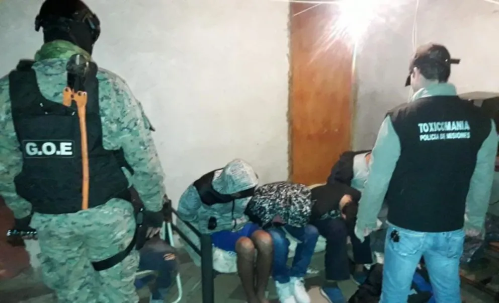 En 12 horas 15 vendedores de droga cayeron en Posadas y Oberá