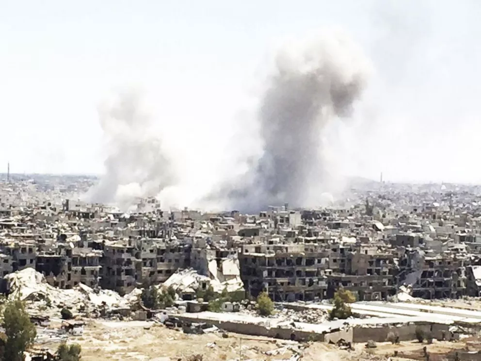 Siria destruye los túneles del   Estado Islámico en Damasco      