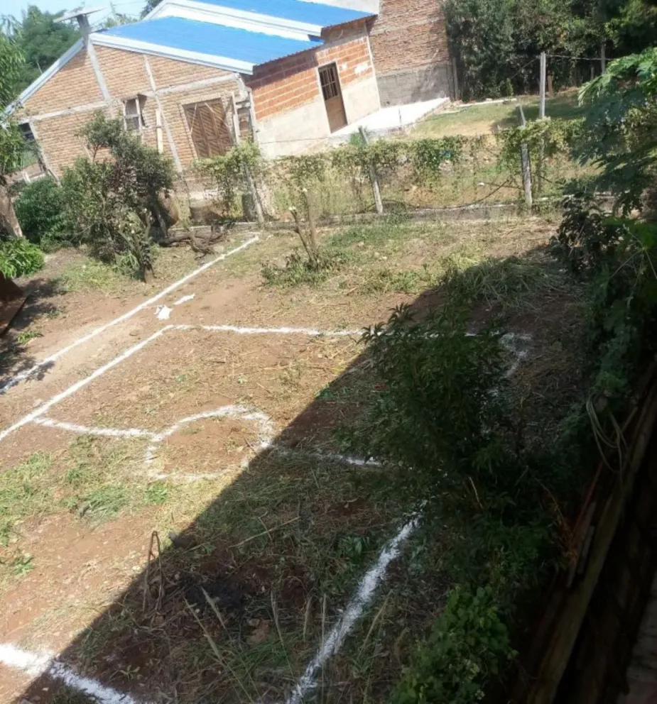 El lugar elegido. Los vecinos apuntan que el terreno es muy chico para la estructura y que está muy cerca de todas las casas.