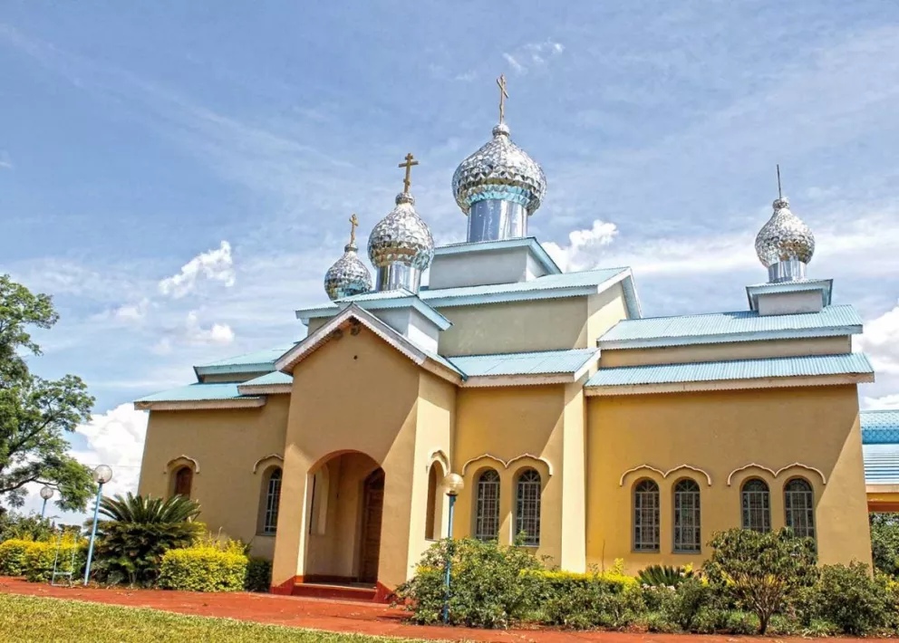 El templo de la Iglesia Ortodoxa, ubicado en la zona céntrica.