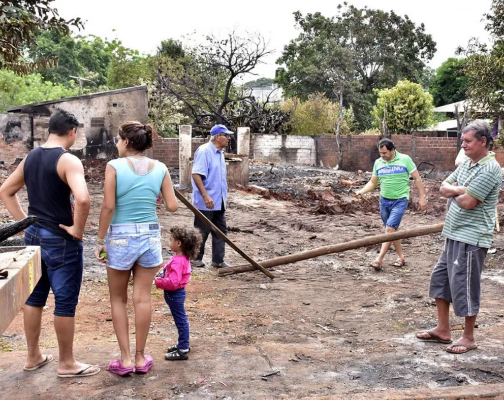 El Iprodha se hará cargo de relocalizar a familias damnificadas tras el incendio