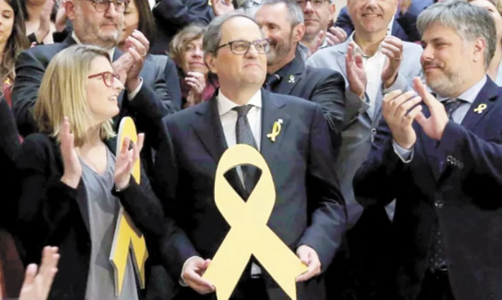 Quim Torra asumirá hoy  como presidente de Cataluña