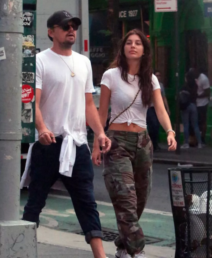 Di Caprio y Camila Morrone pasean por Nueva York