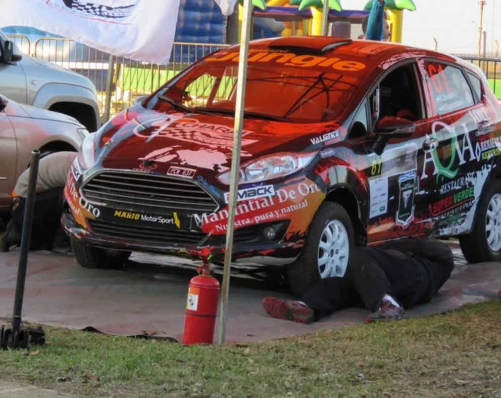 El Charaí Rally Competición marcha tercero en Erechim