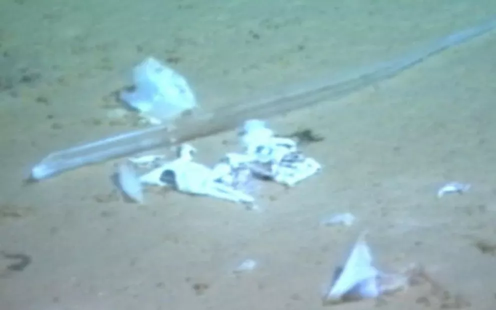 Encontraron una bolsa de plástico en el lugar más profundo del océano