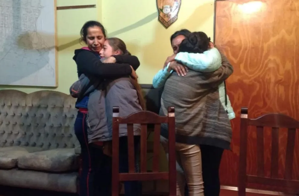 Guadalupe y Zamira ya están con sus familias