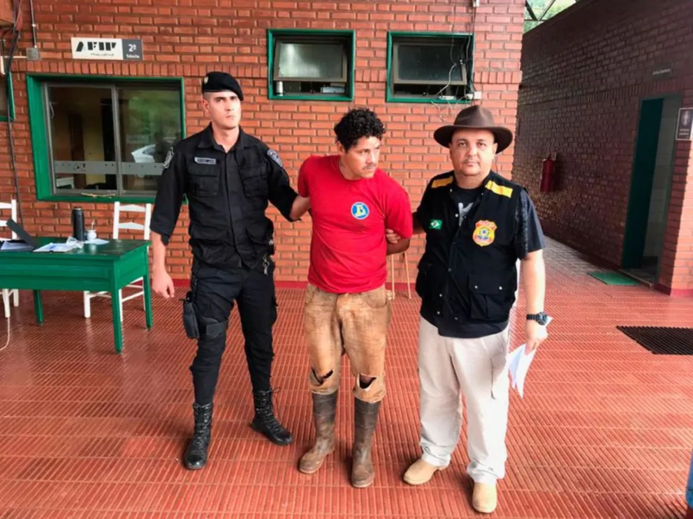 Brasileño buscado por narco cayó en Andresito