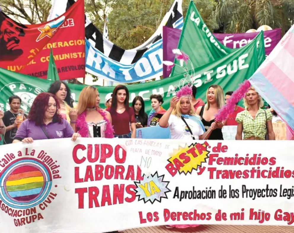 Charla por la diversidad sexual en la plaza San Martín 