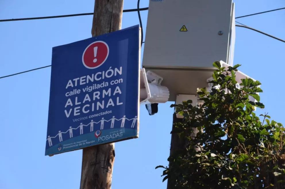 En Posadas ya se instalaron 34 alarmas comunitarias 