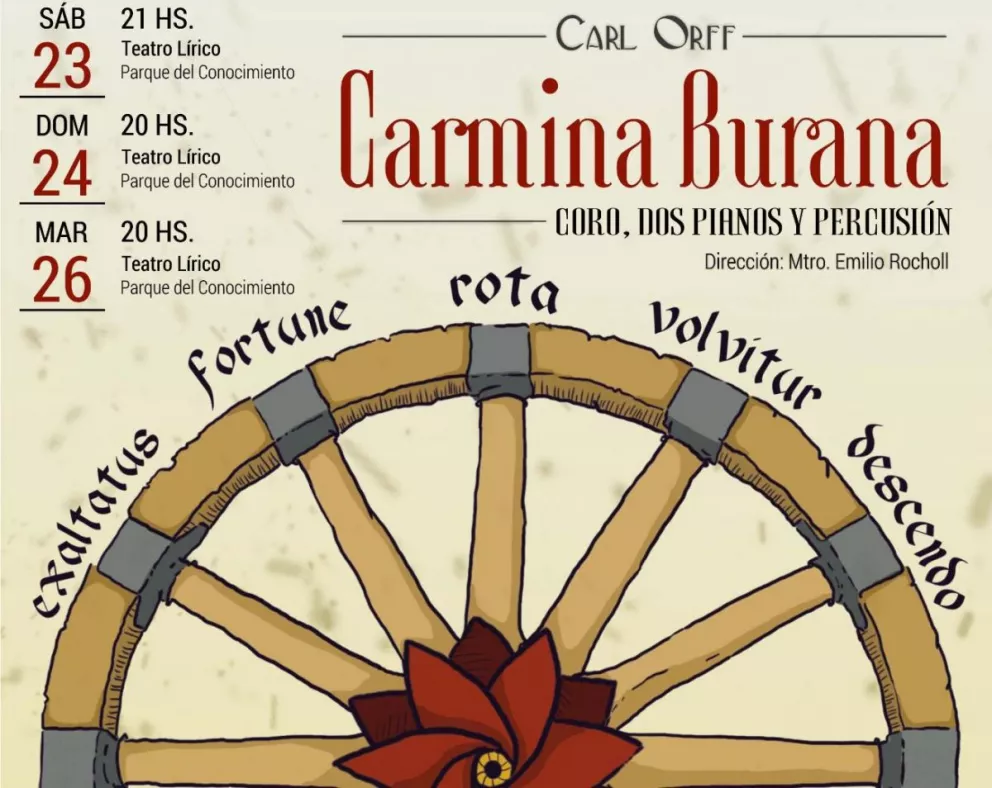El gran éxito de Carmina Burana se estrena en el Lírico