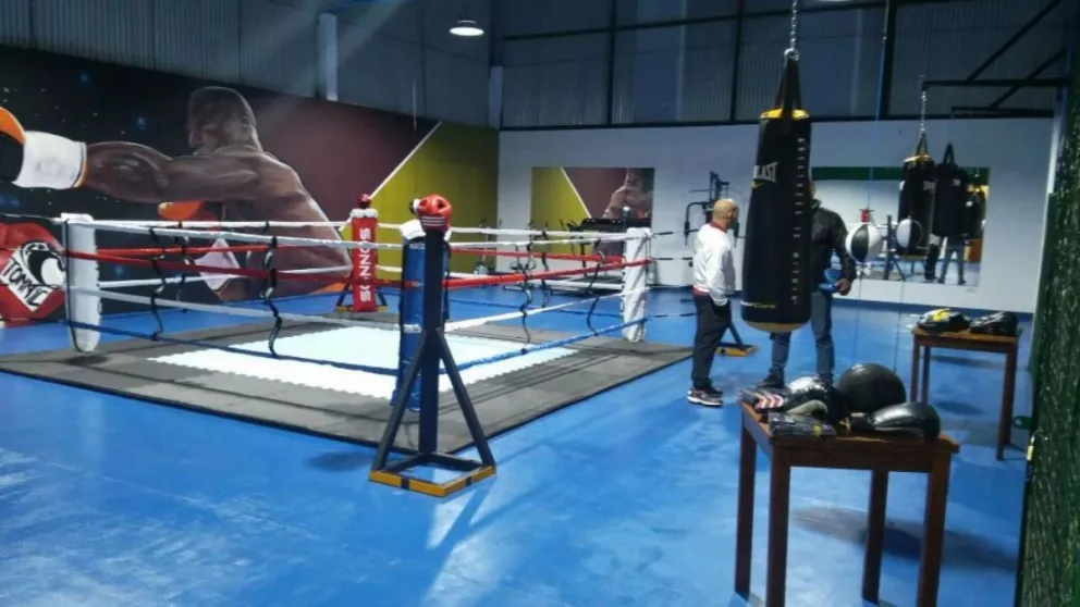 Puerto Iguazú cuenta con un gimnasio para boxeo