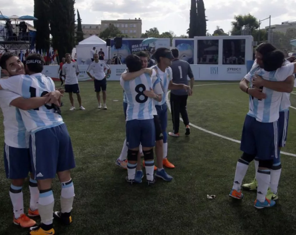 Argentina es subcampeón mundial del fútbol para ciegos