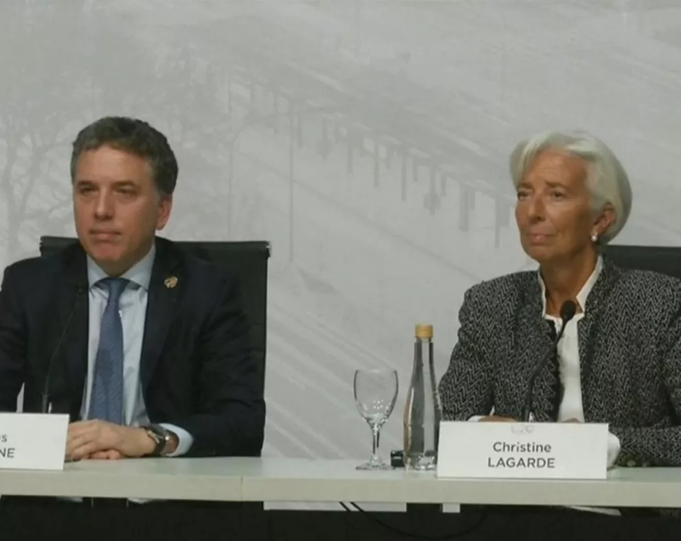 Nicolás Dujovne y Christine Lagarde abren las reuniones del G20