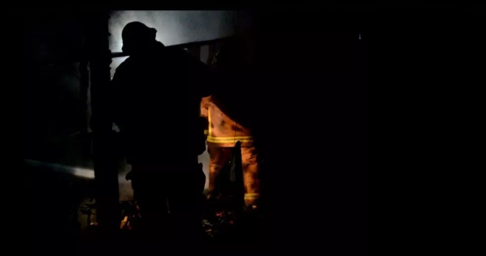 Peligro en la medianoche: Se incendió depósito de garrafas en Iguazú