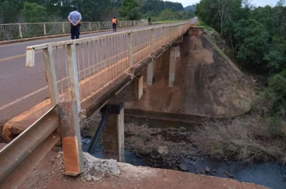La próxima semana empezará la reparación del puente Cuñá Pirú
