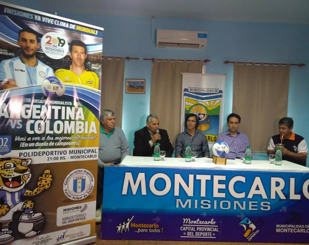 El Desafío Mundialista de Futsal fue presentado en Montecarlo