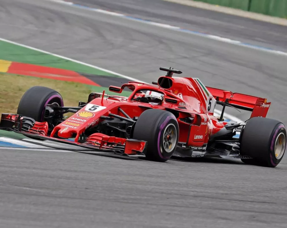 Sebastian Vettel consiguió la pole en el Gran Premio de Alemania