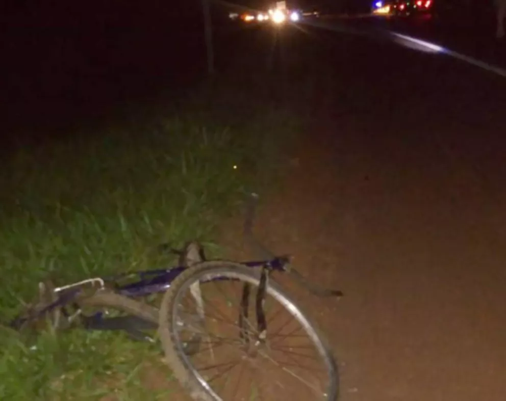 Ciclista falleció tras ser embestido por un auto que se dio a la fuga
