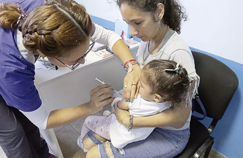 Sarampión: destacan alto porcentaje de niños vacunados 