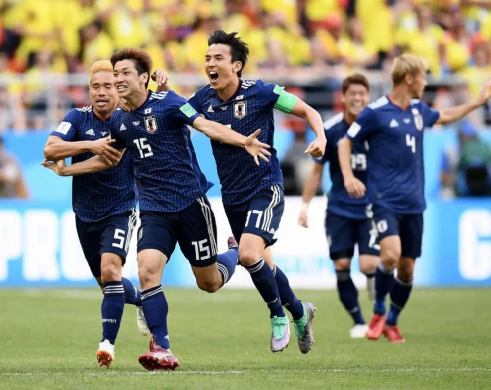 Y Japón venció a Colombia, en otro batacazo de la primera fase